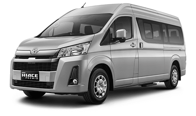 Toyota Hiace Premio - Sewa Mobil + Driver Surabaya