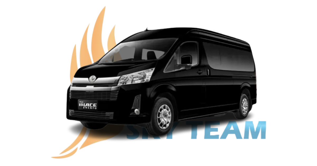 Toyota Hiace Premio Luxury (Hitam) - Sewa Mobil + Driver Surabaya